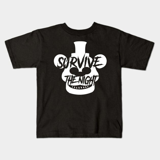 Survive the Night Kids T-Shirt by peekxel